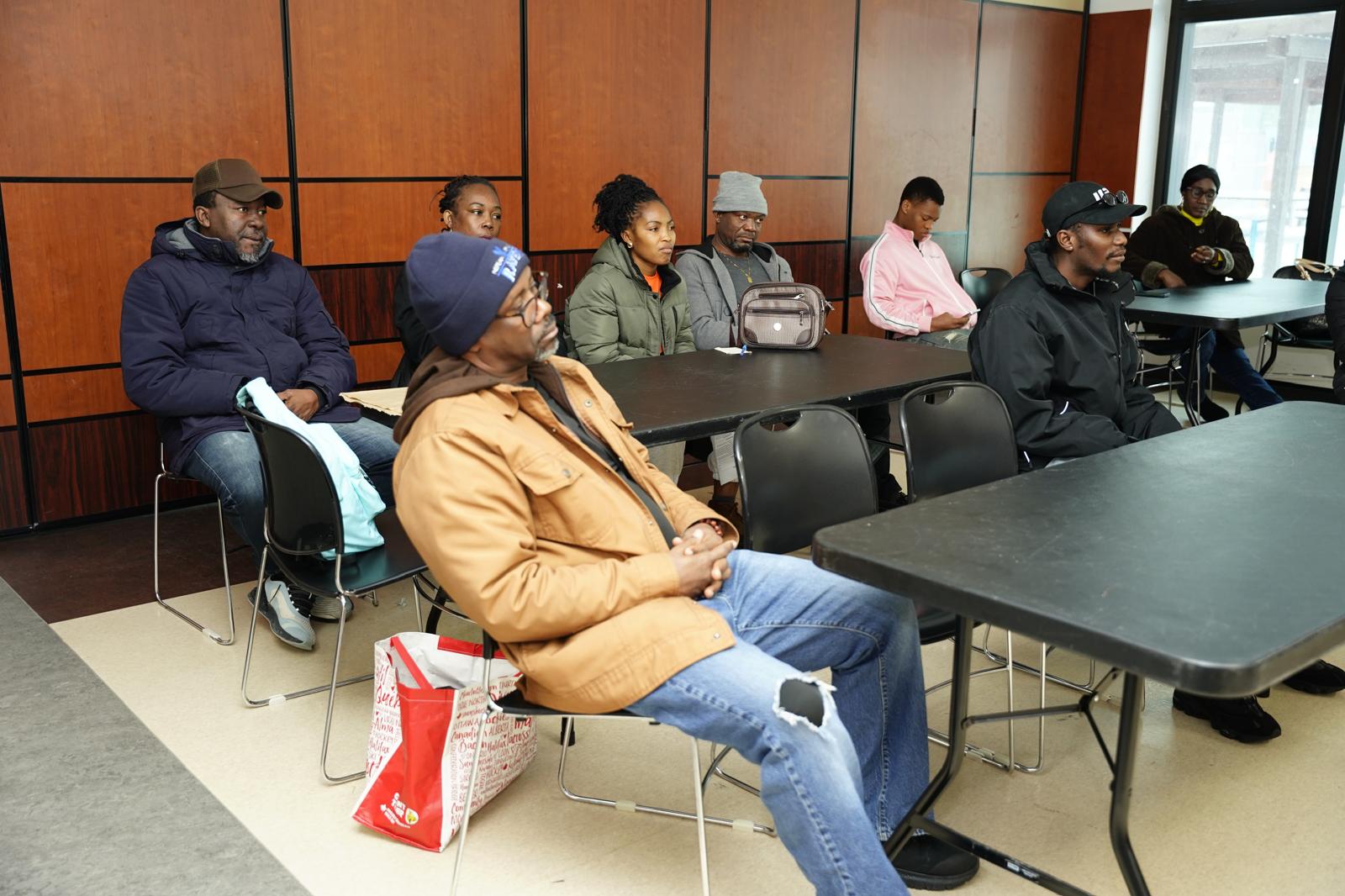 Programme participants at The Angels Foundation